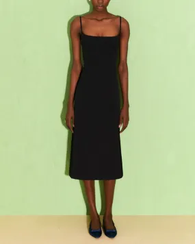 BEATRICE.B - Damen Kleid Sheath of Twill - Black 