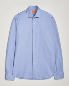 Cotton Jersey Shirt Light Blue