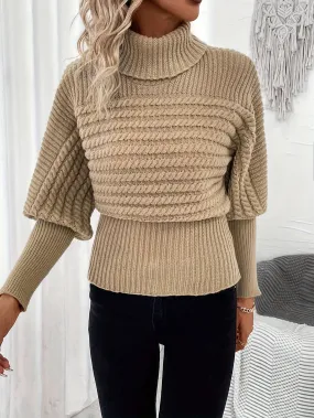 Heidi-Mode | Pullover Mit Rollkragen Einfarbig