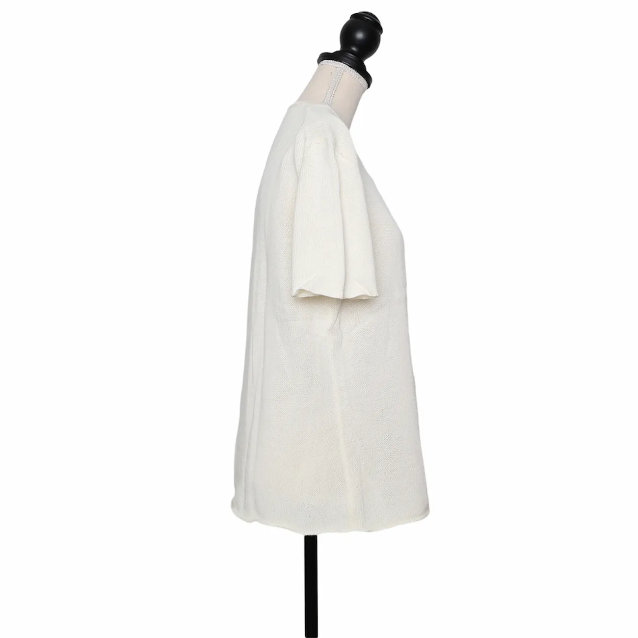 Jil Sander Pullover mit kurzen rmeln Off-White