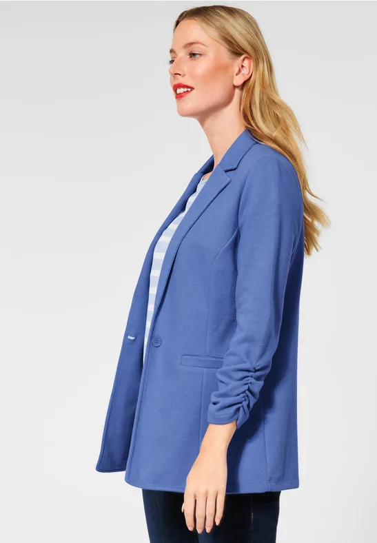 Street One Longblazer mit Raffungen 